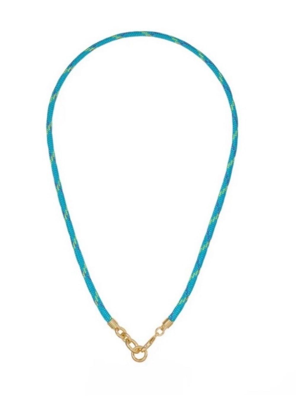 ⛱️🔥Roxanne Assoulin - Turquoise Happy Cord Necklace - OS